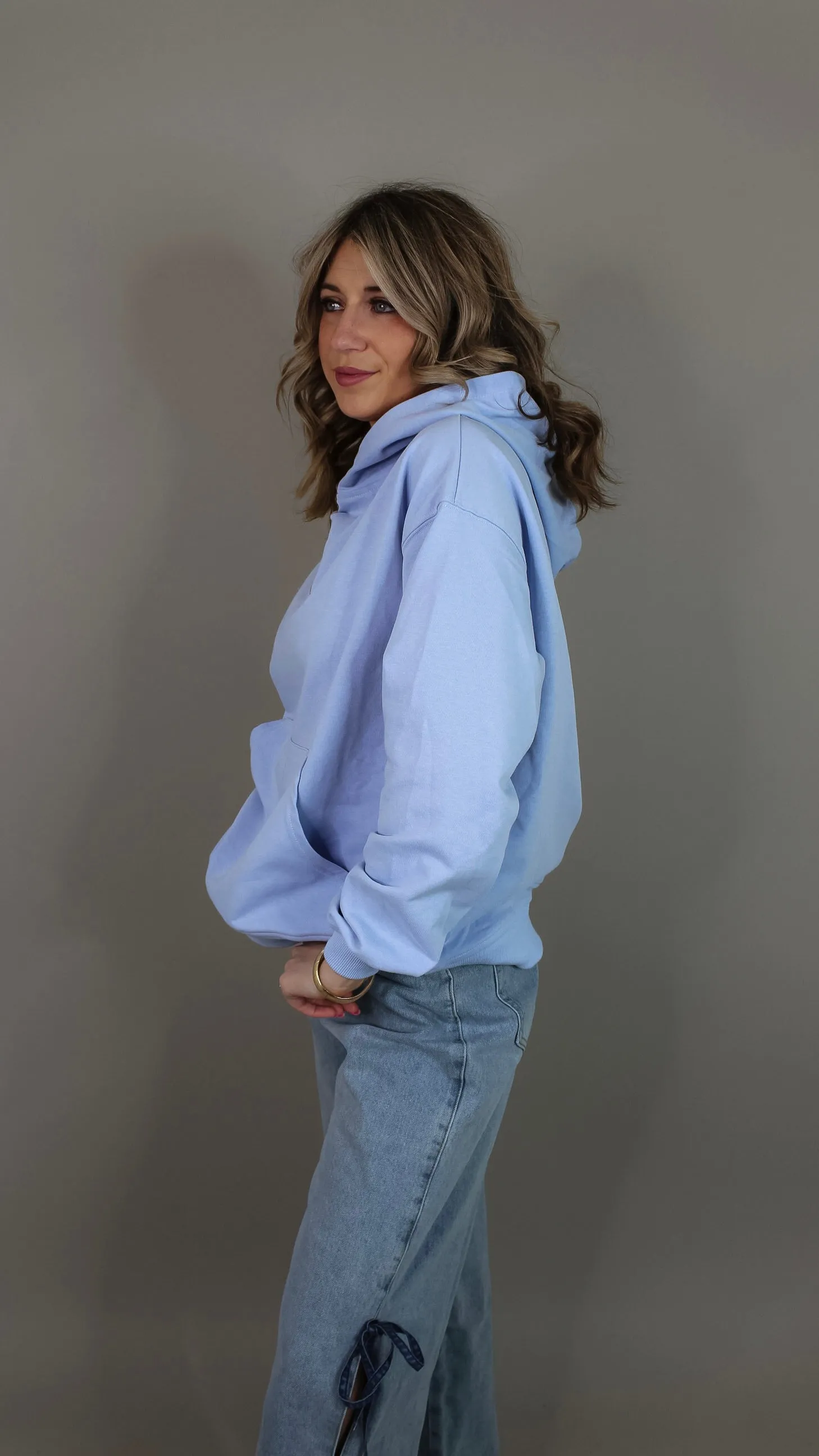 Strawberry Blue Hoodie