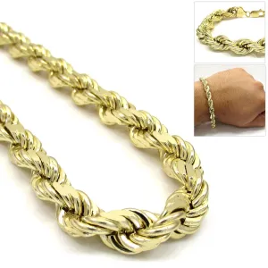 Stylish Hollow Diamond-Cut Rope Chain for Men Bracelet 2.5MM 7" 1.33 Gram