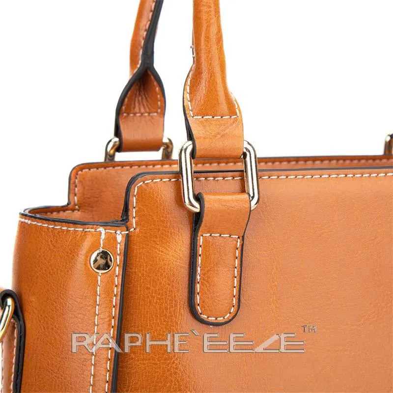 Stylish Tote Bag for Woman - Mini Handbag Brown