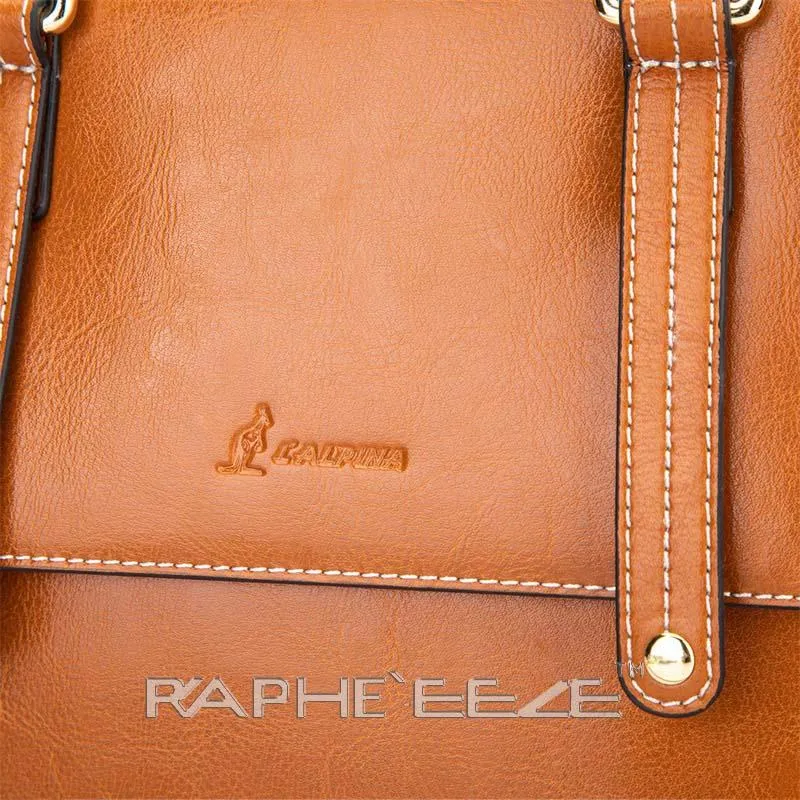 Stylish Tote Bag for Woman - Mini Handbag Brown