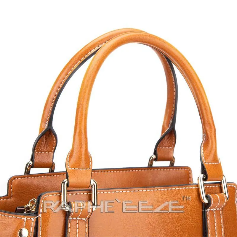 Stylish Tote Bag for Woman - Mini Handbag Brown
