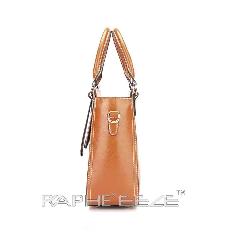 Stylish Tote Bag for Woman - Mini Handbag Brown