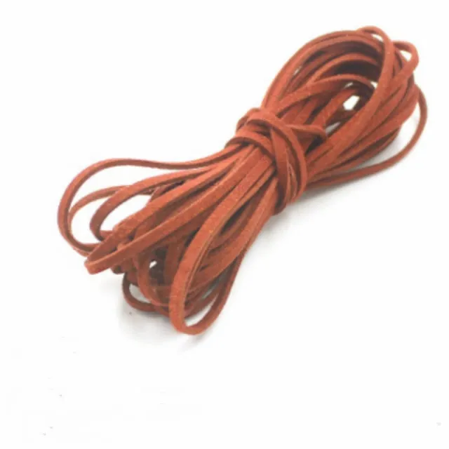 Suede Colorful Hair Ties Long 5m