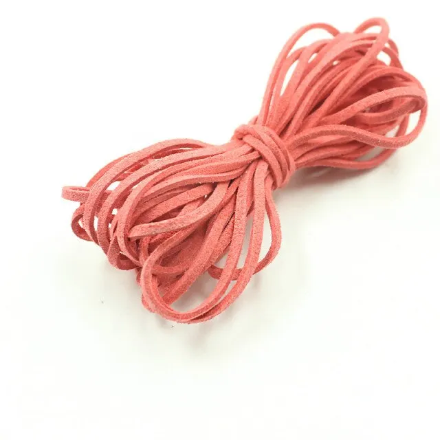 Suede Colorful Hair Ties Long 5m