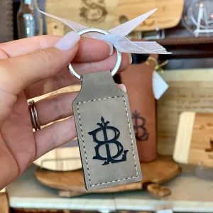 Suede Keychain Personalized