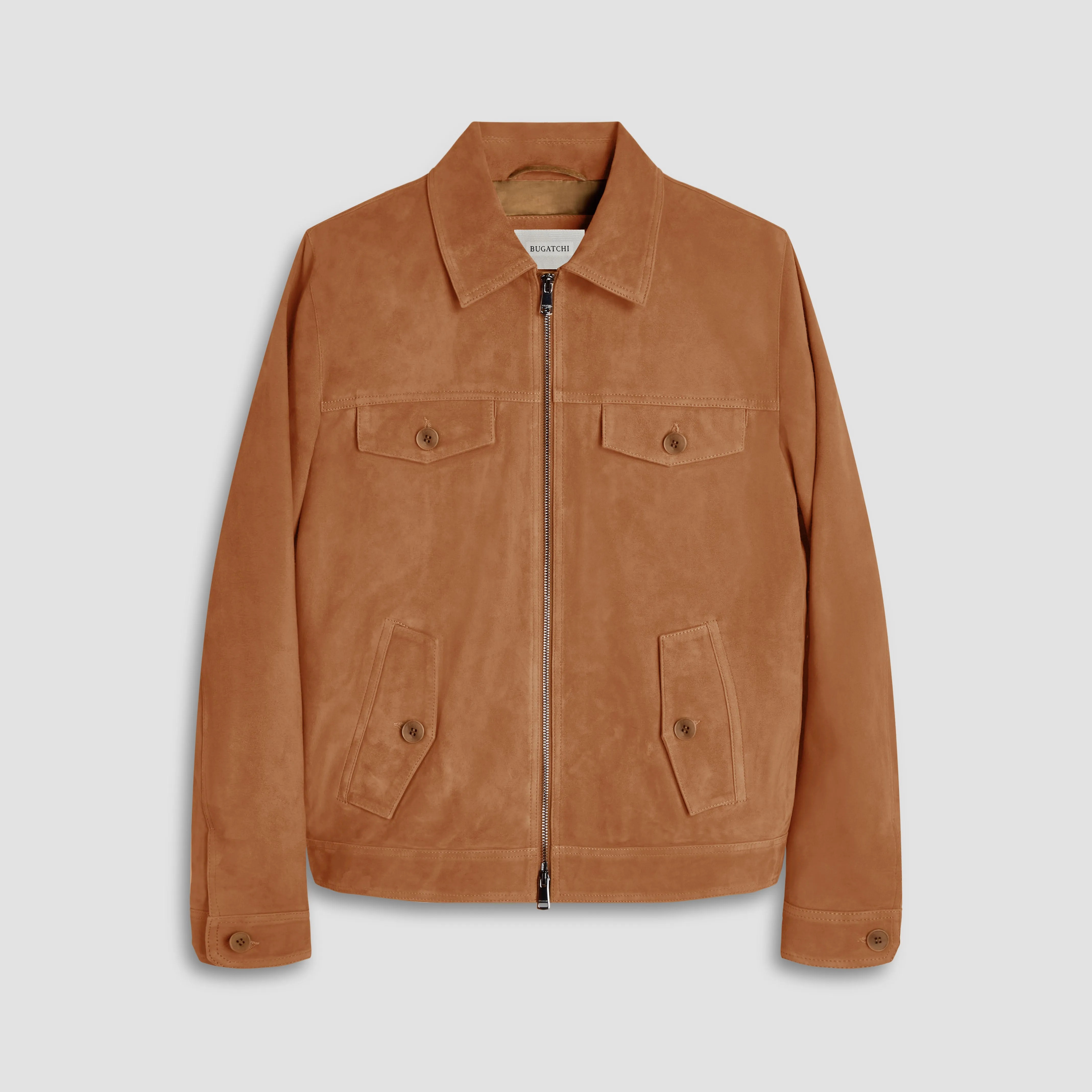 Suede Trucker Jacket