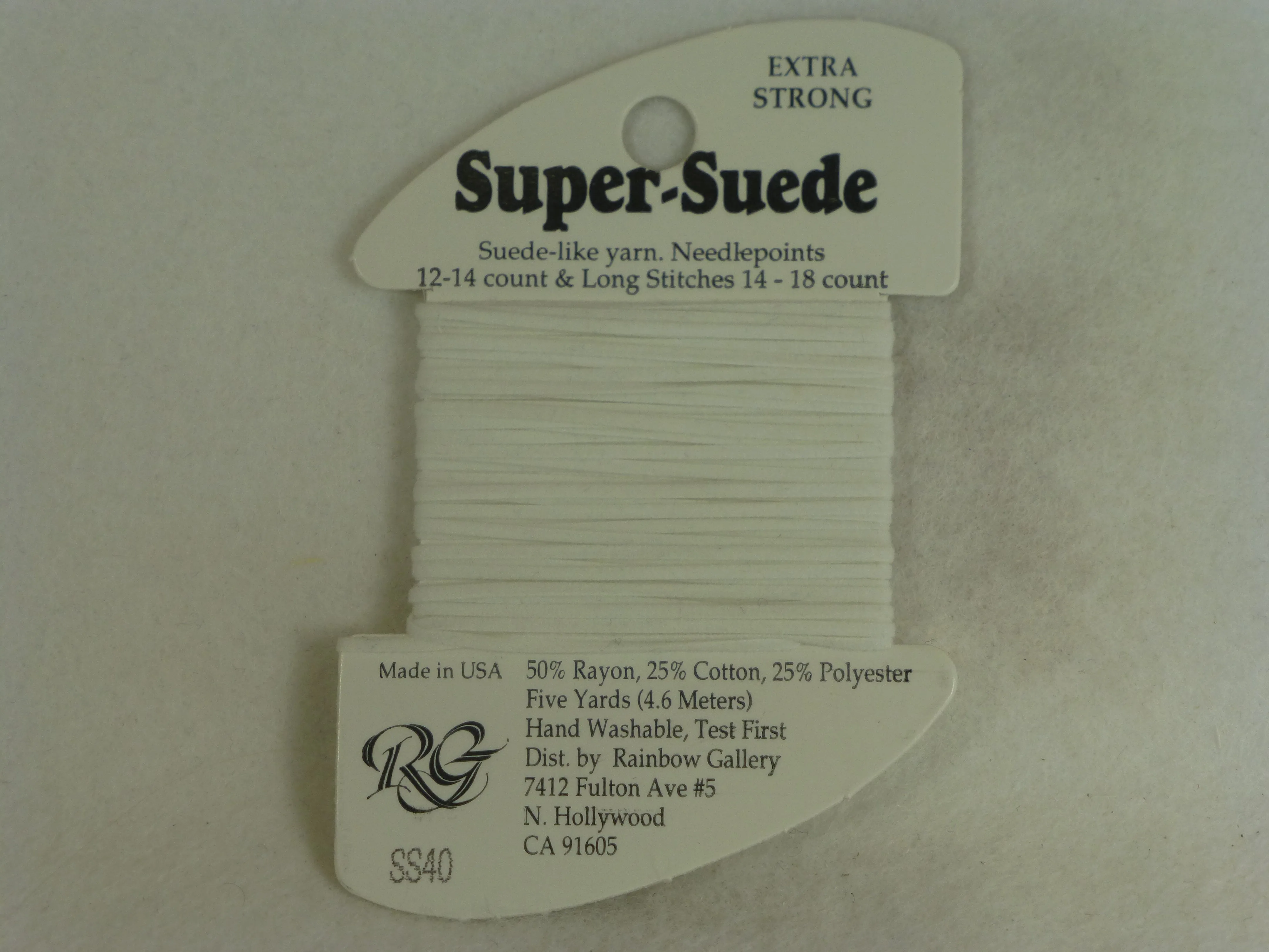 Super Suede SS40 White