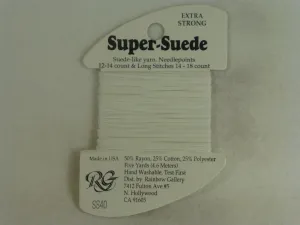 Super Suede SS40 White