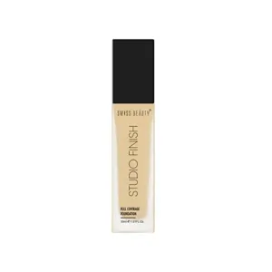 Swiss Beauty Studio Finish Full coverage Foundation, Face Makeup, Warm Nude, 30ml