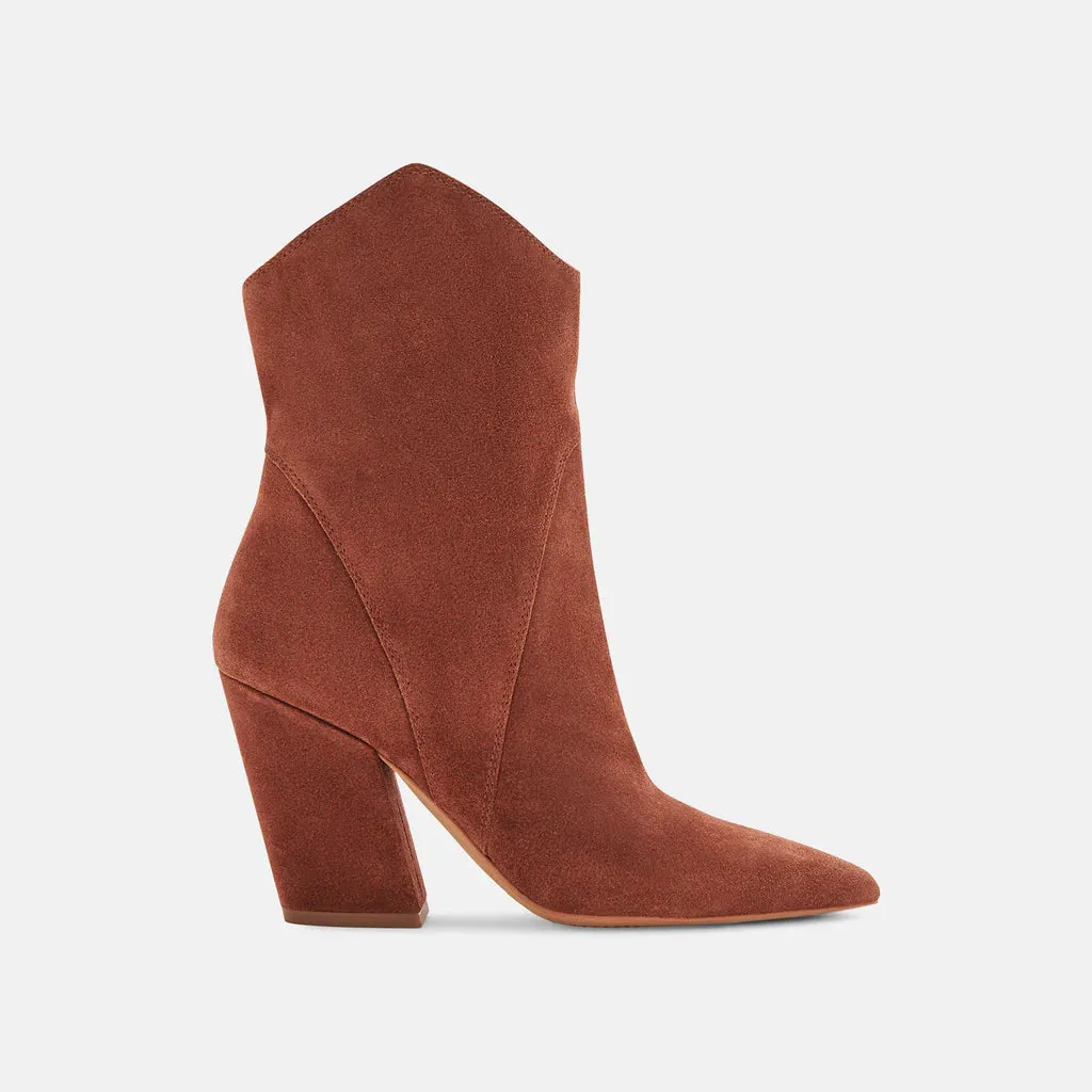 The Nestly Booties by Dolce Vita - Brandy Suede