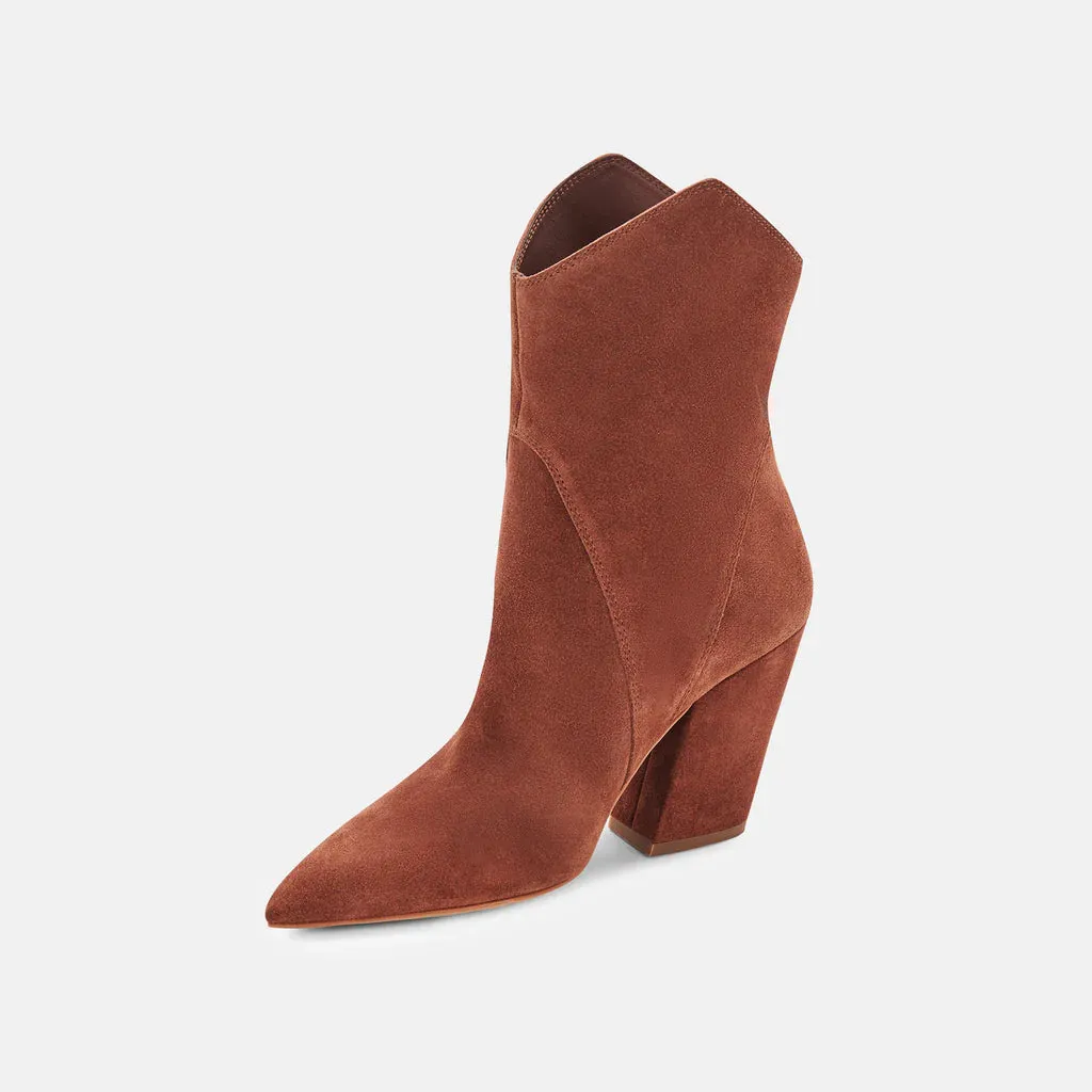 The Nestly Booties by Dolce Vita - Brandy Suede