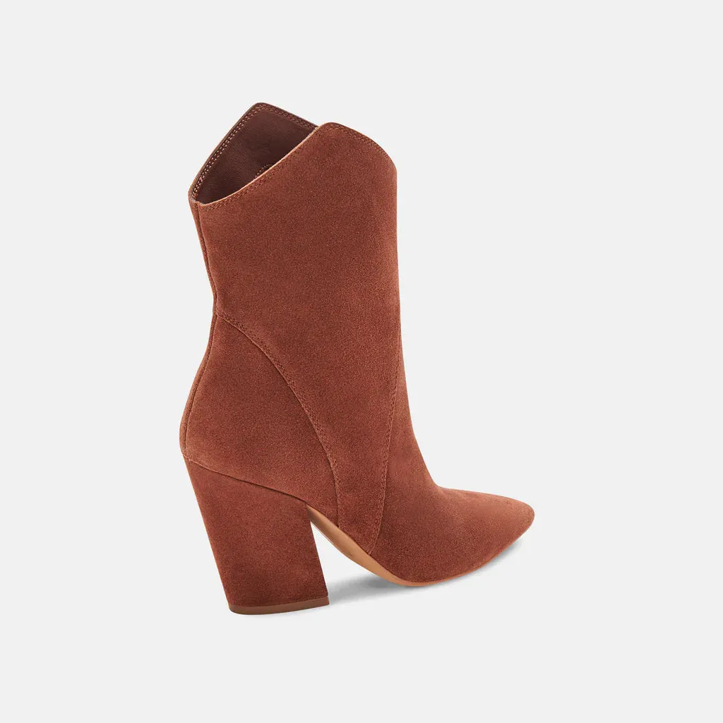 The Nestly Booties by Dolce Vita - Brandy Suede