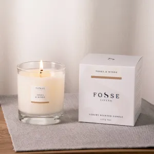 Tonka & Myrrh Scented Candle