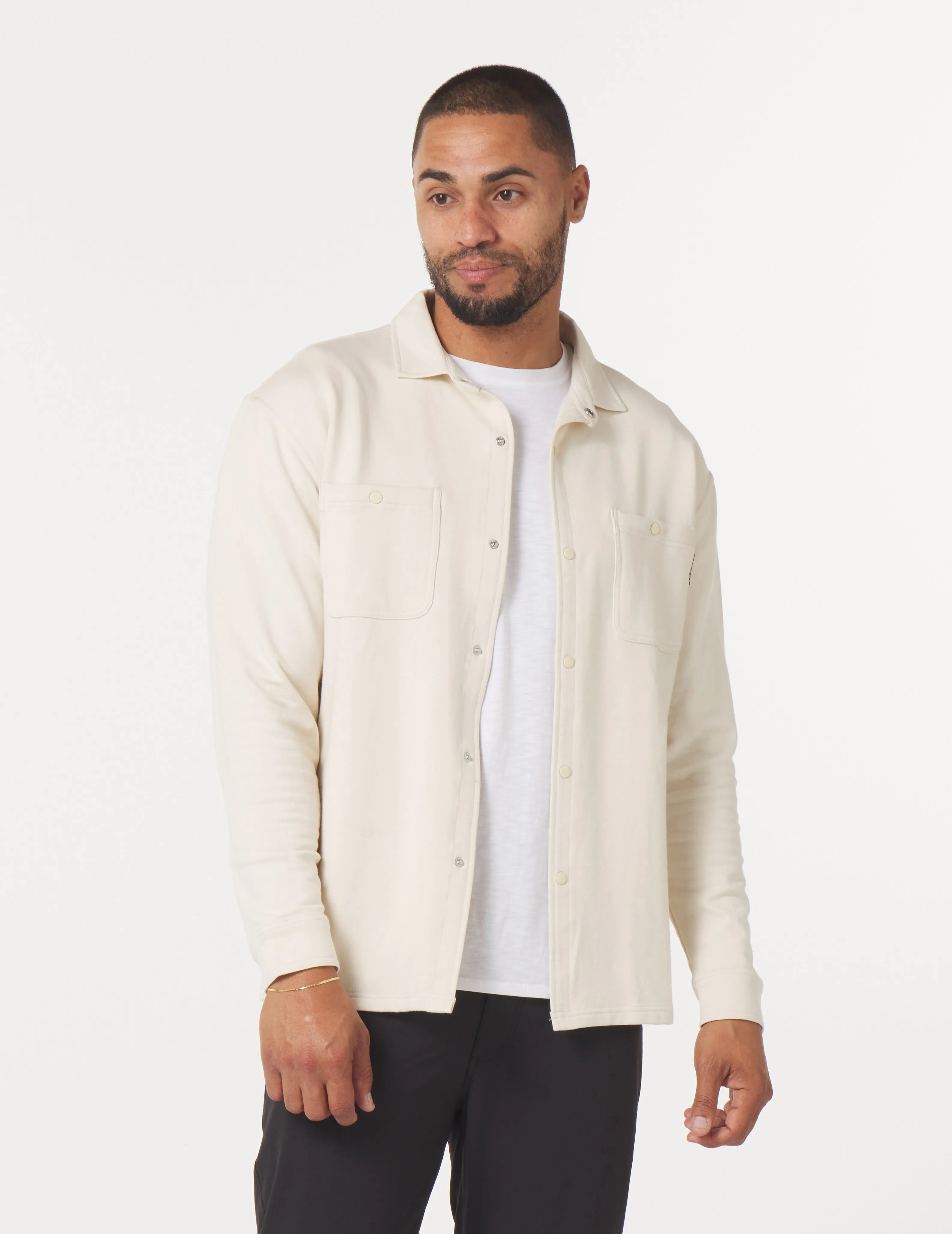 Trek Shirt: Oatmilk