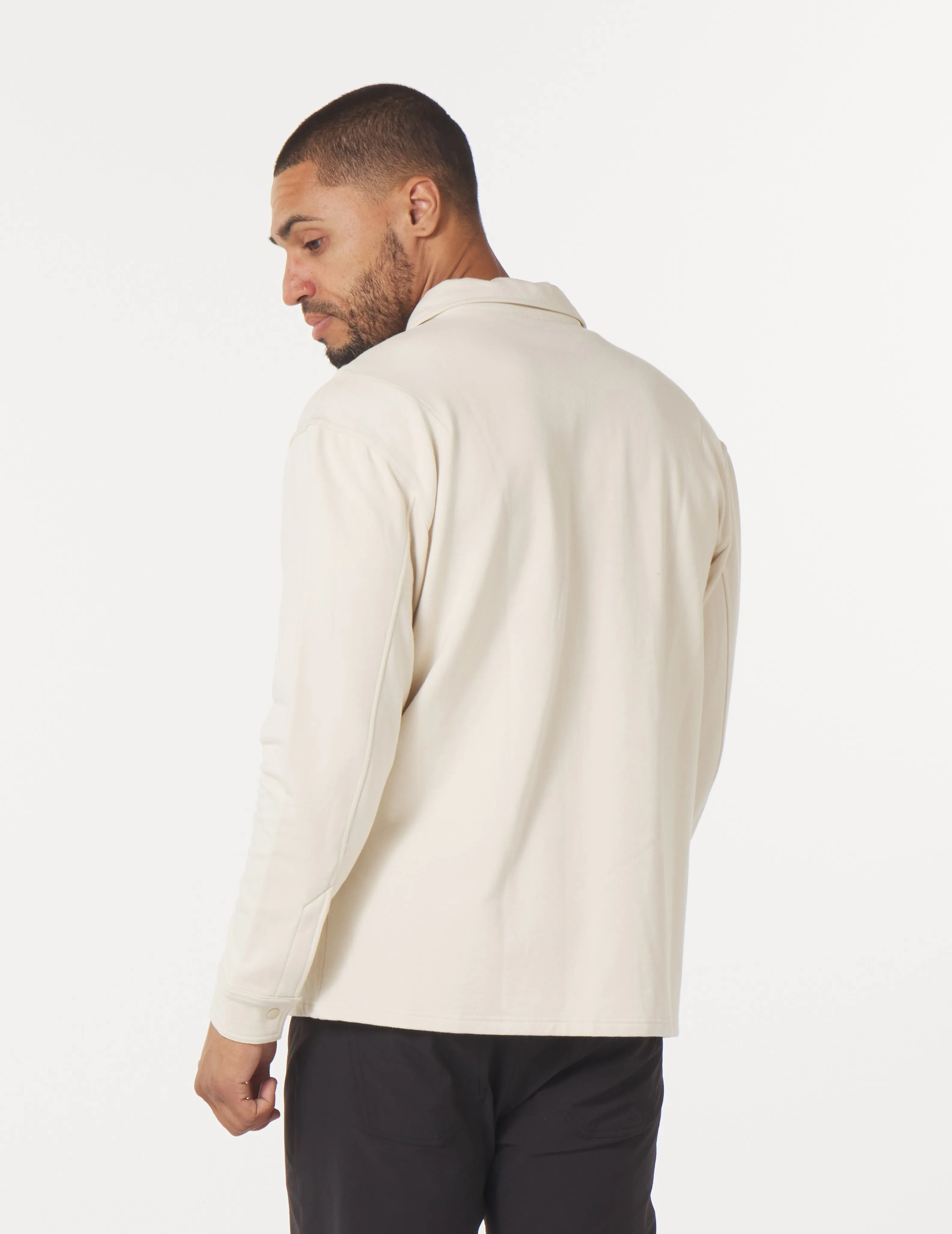 Trek Shirt: Oatmilk
