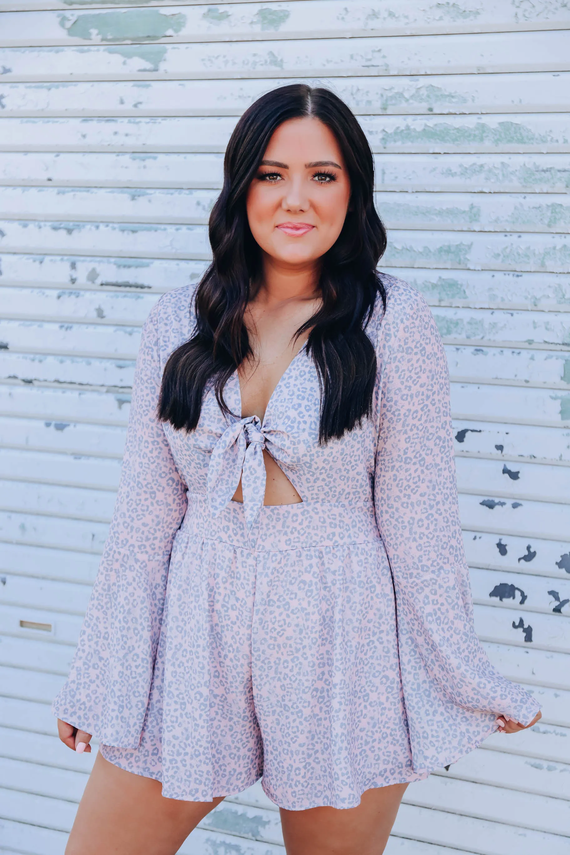 Trend-Driven Cheetah Romper
