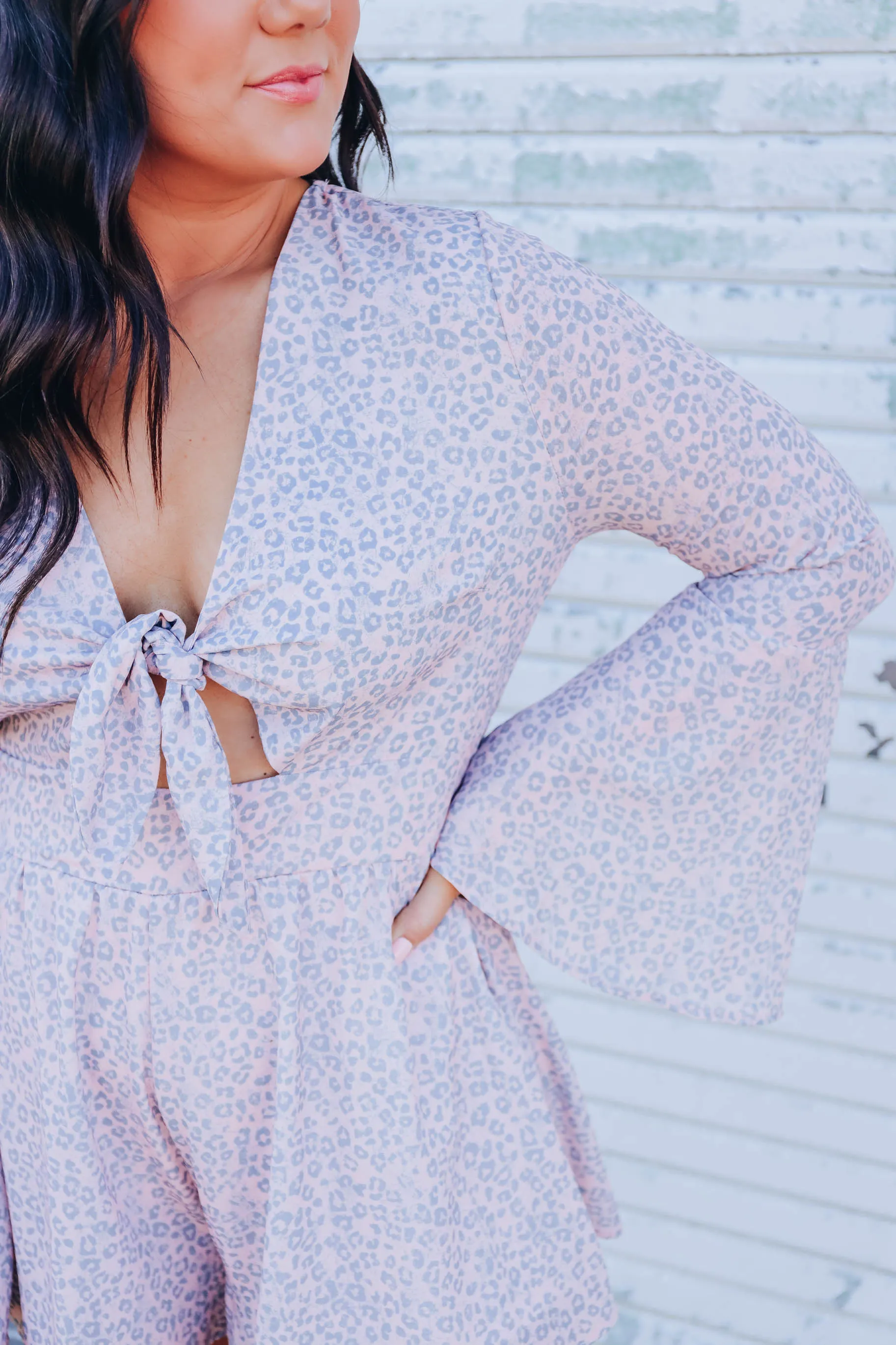 Trend-Driven Cheetah Romper