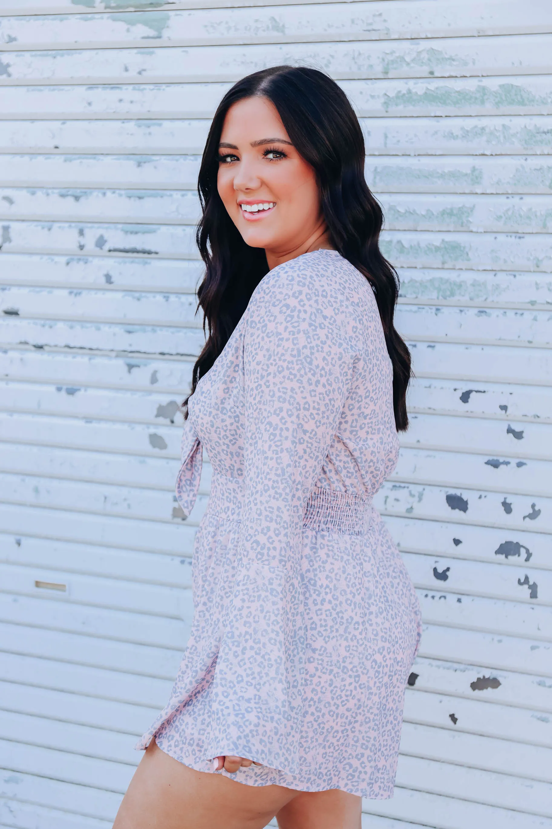 Trend-Driven Cheetah Romper