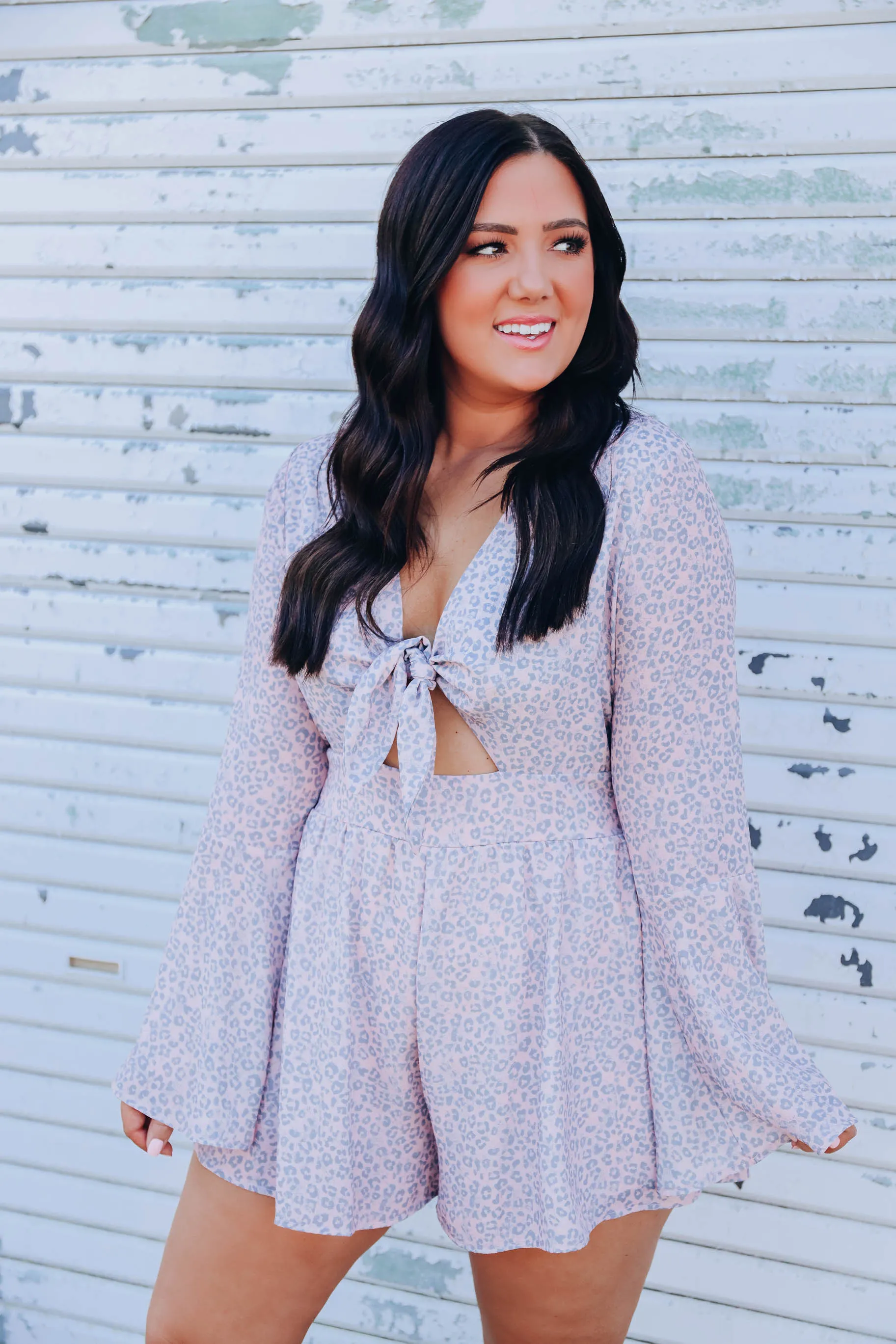 Trend-Driven Cheetah Romper