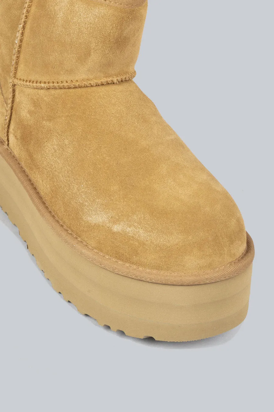 UGG CLASSIC MINI PLATFORM WOMEN'S CHESTNUT