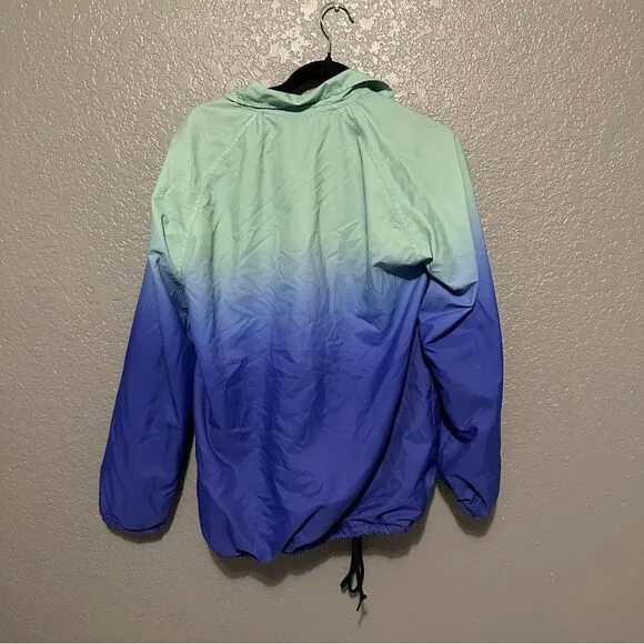 Victoria’s Secret blue ombré windbreaker jacket