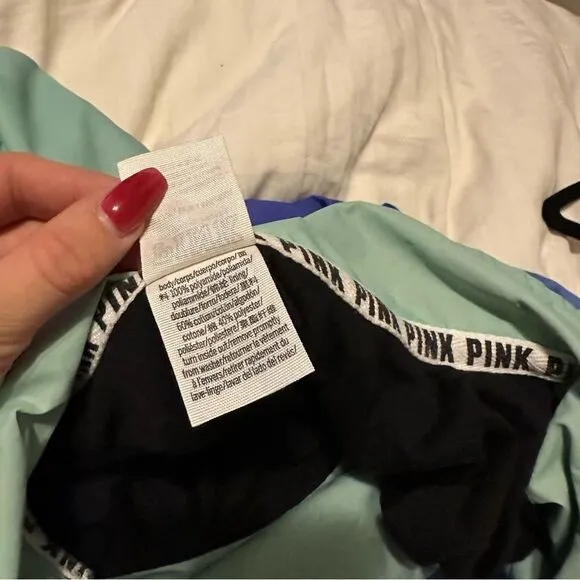 Victoria’s Secret blue ombré windbreaker jacket