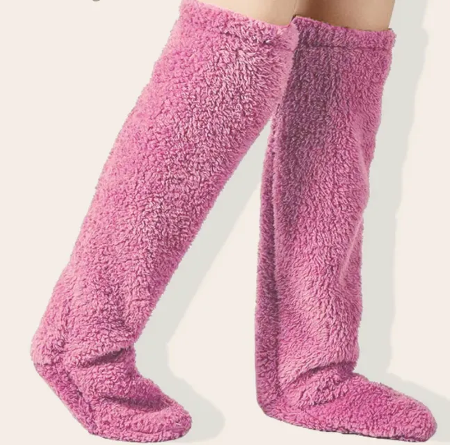 Warm knee socks