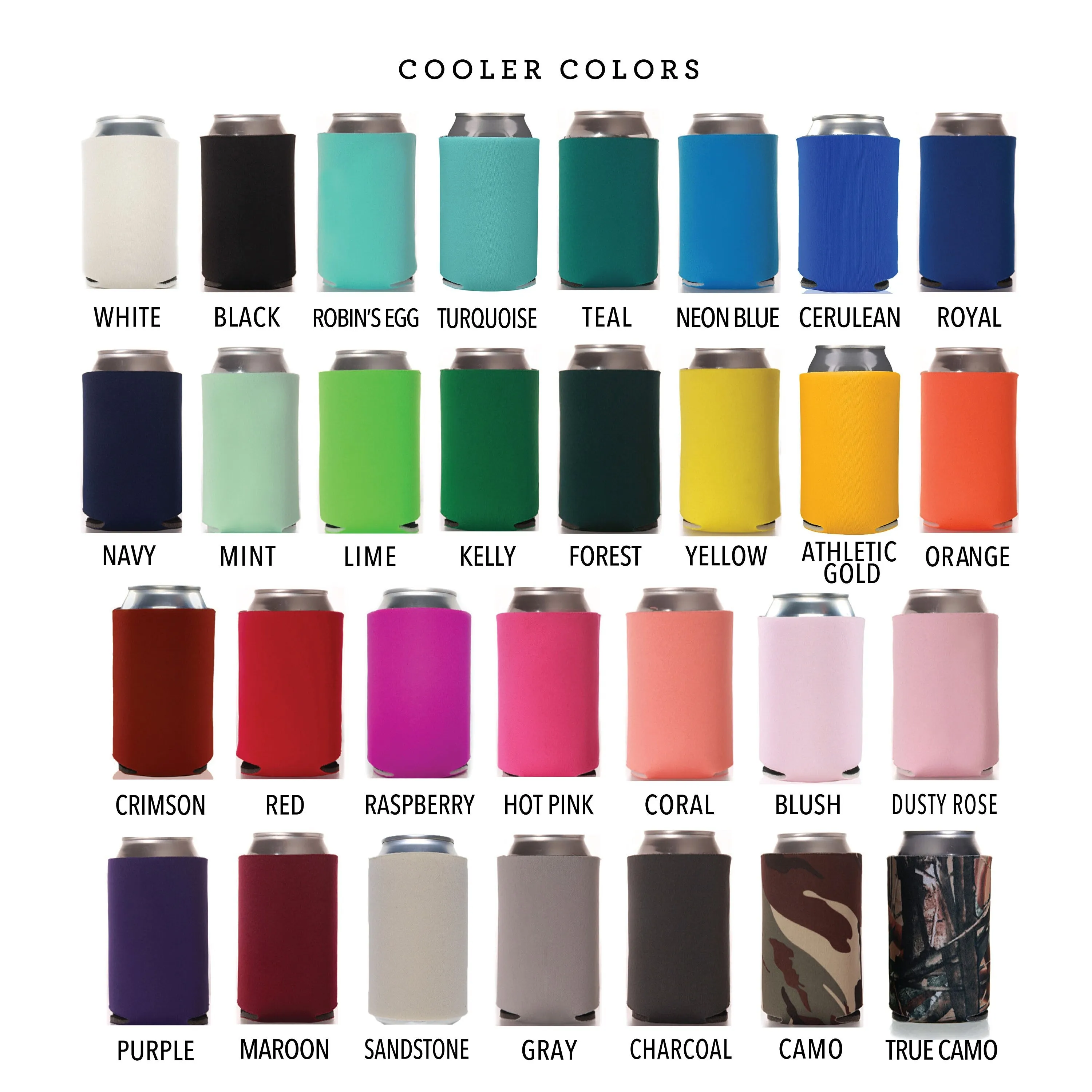 Wedding Can Cooler #201B - Pet Illustration