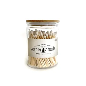White Warm Abode Matches