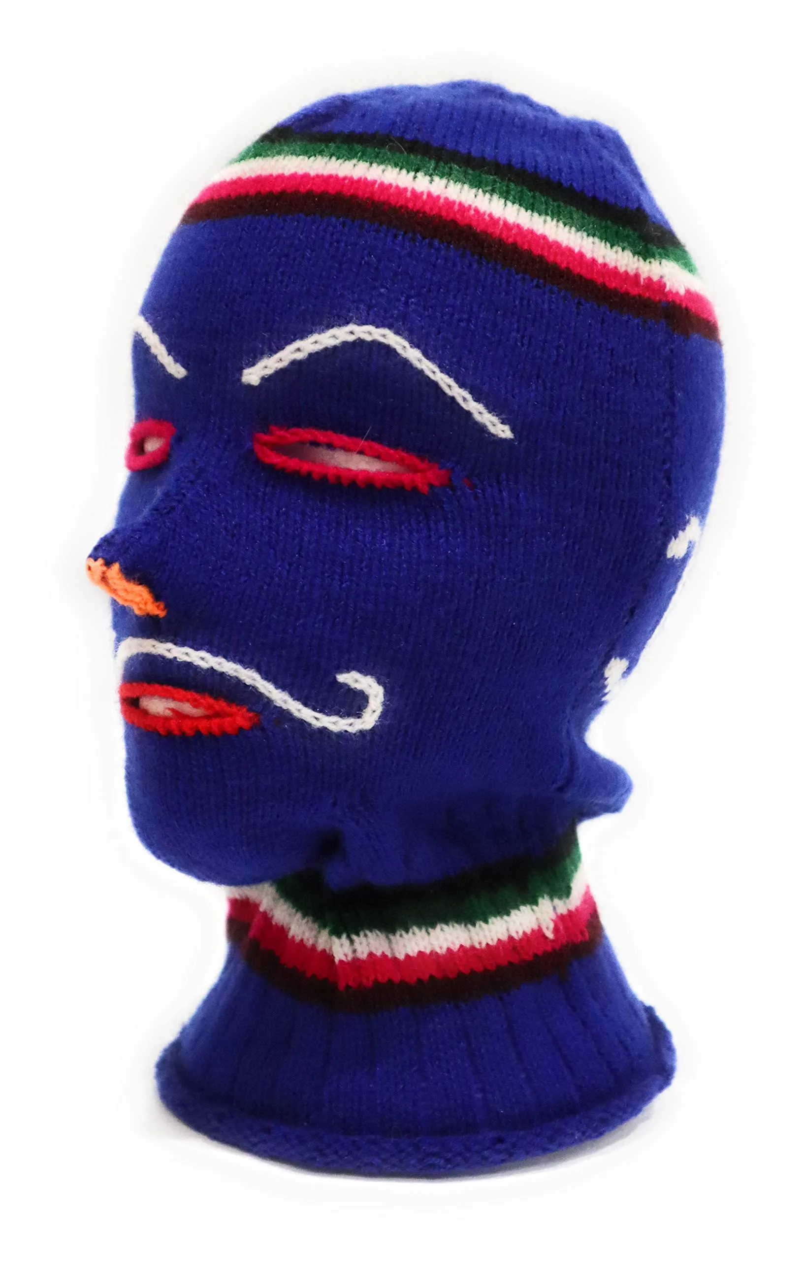 Winter Ski Face Mask Men & Women Windproof Balaclava Hood Skully Neck Warmer Outdoors Helmet Hat Snowboard Cycling Ski Motorcycle Royal Blue Color. Andean Style
