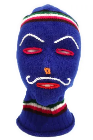 Winter Ski Face Mask Men & Women Windproof Balaclava Hood Skully Neck Warmer Outdoors Helmet Hat Snowboard Cycling Ski Motorcycle Royal Blue Color. Andean Style