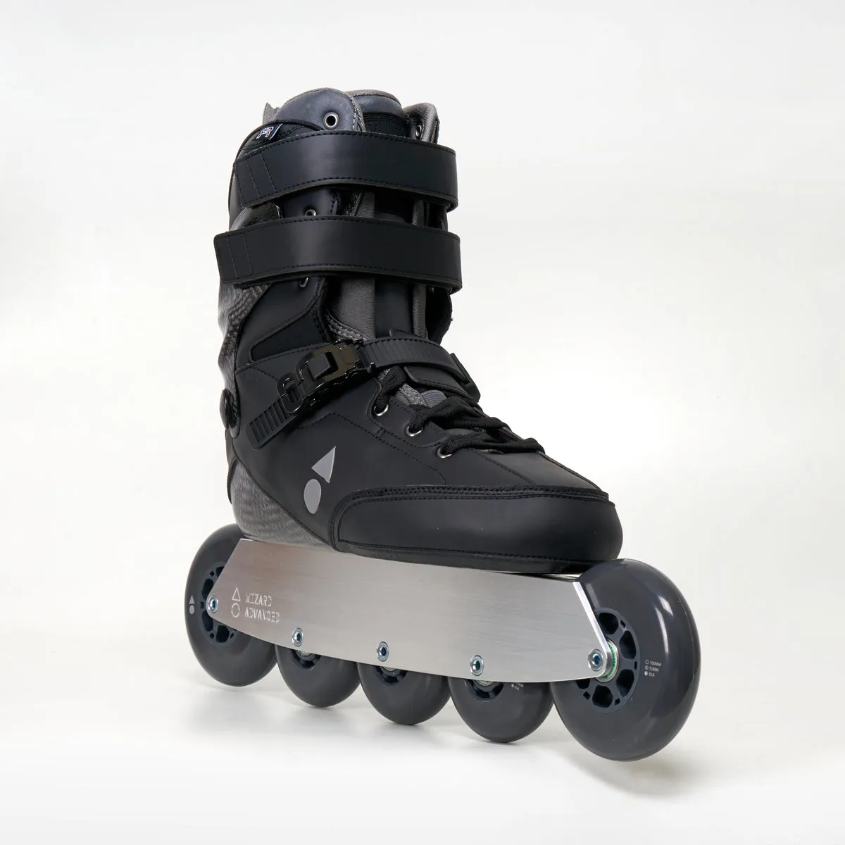 Wizard Base High Skates - Complete w/ Advanced Frame & Wheel Set