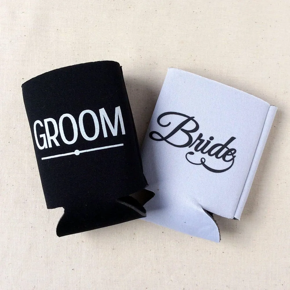 Wreath - Wedding Can Cooler #107R