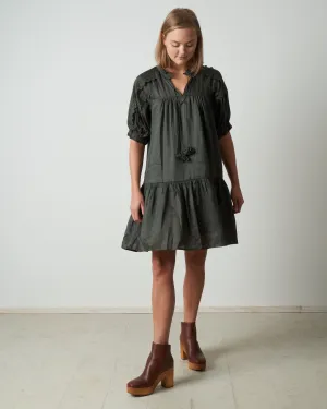 zig zag raglan sleeve dress - ivy